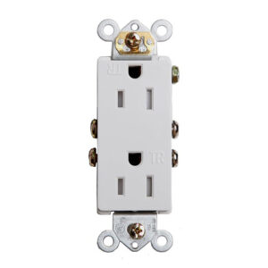 15A decorative temper resistant receptacle - 8304TR