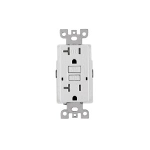 20 amps Self-testing Tamper Resistant GFCI Receptacle with wall plate - MH20-ST