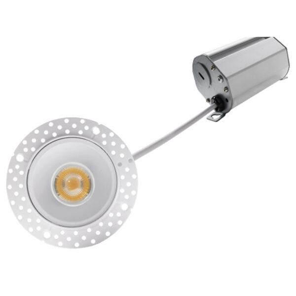 SLIM-TL2-5CCT - 2in 8W Round LED Trimless Downlight 5CCT Selectable - Image 2