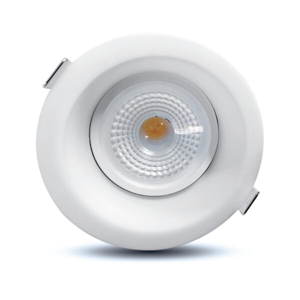 SLIM2TRG-5CCT - 2in LED Regressed Gimbal Downlight With Sleek Design And Selectable CCT - Image 2