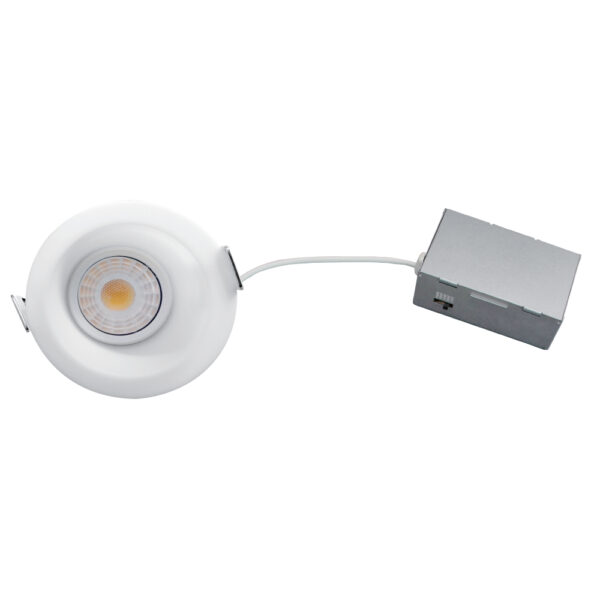 SLIM2TRG-5CCT - 2in LED Regressed Gimbal Downlight With Sleek Design And Selectable CCT - Image 4