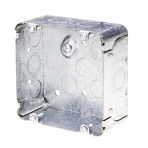 4-11.16in square junction box with concentric knockouts - BOX 72171-K