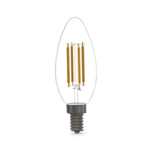 4W 400 lmn dimmable LED Bulb available in warm and cool white - E12FIL4WD
