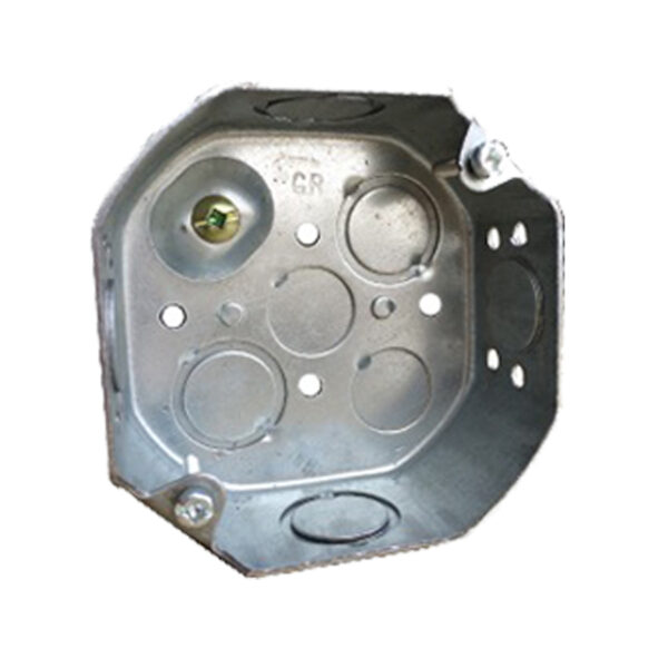 4in octagonal box with concentric knockouts - BOX 54151-K