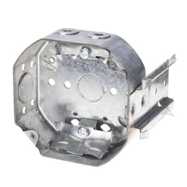 4in octagonal metal box with side bracket - BOX 54151-LB