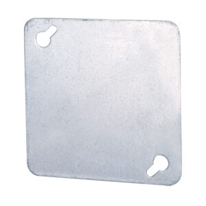 4in square flat steel cover - PLATE 52C1