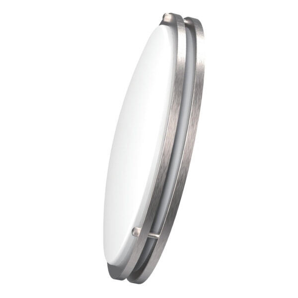 Available Finishes: Satin Black Description: LED Flush Mount with efficient heat dissipating aluminum pillars, cold rolled steel plate and rings Cover made of a high quality poly methyl metacrylate (PMMA) material High transmittance & UV protection for outdoor light up Ensures uniform lighting without black dots or shadow 2