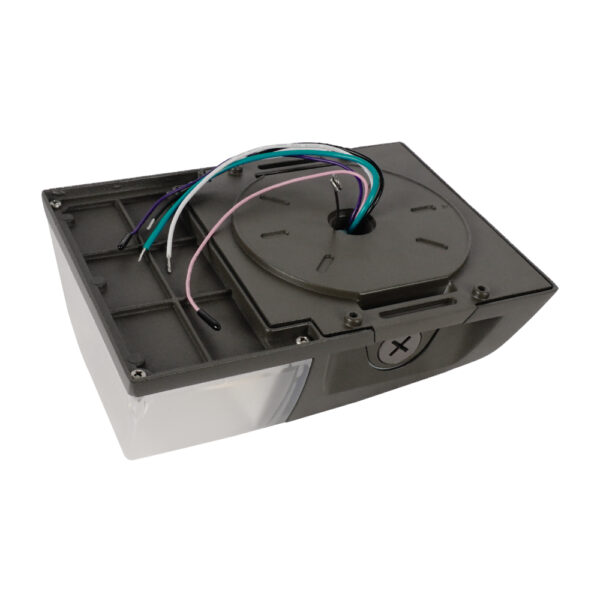 CCT & Wattage Selectable LED Mini Wall Pack with Integrated Photocell Sensor - M-WP25-3CCT+W 2