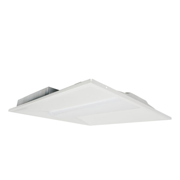 Commercial grade, unique slim design troffer panel light with high lighting efficiency - TF-2x2-3CCT+W 1