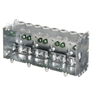 Four Gang Device Box with clamps - BOX 2104-LLE4