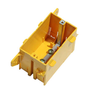 One gang non-metallic switch and outlet box - SGP01