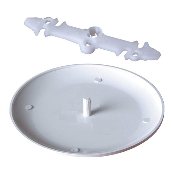 Plastic ceiling or wall box cover - CP-4 Image 1