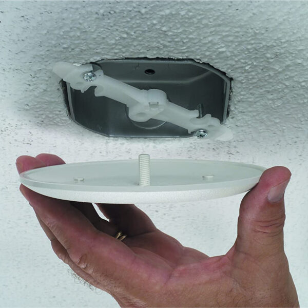 Plastic ceiling or wall box cover - CP-4 Image 3