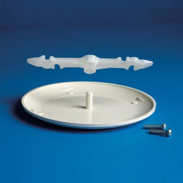 Plastic ceiling or wall box cover - CP-4 Image F