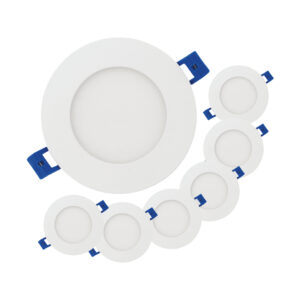 SLIM4CONT-5CCT - 4in Ultra Slim LED Downlight Contractor Pack With Adjustable CCT Pack of 6 1
