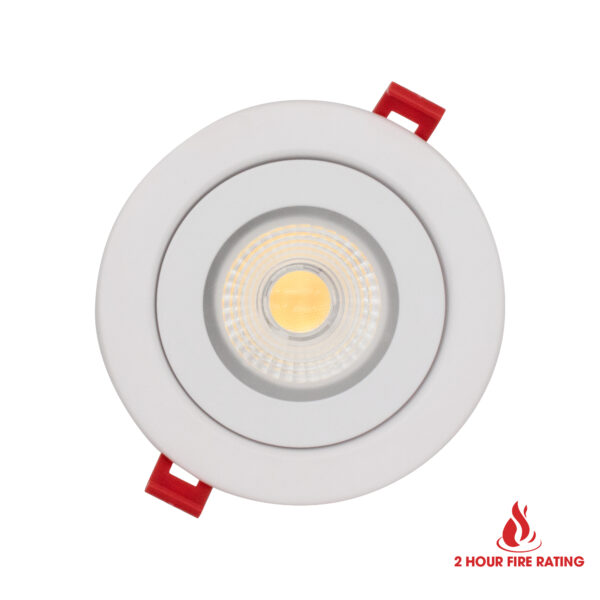 SLIM4FL+FR-5CCT - 4in Fire Rated Floating Gimbal Recessed LED - with Adjustable CCT - Image 2