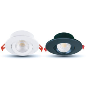 SLIM4GIM-5CCT - 4in 5 adjustable CCT gimbal downlight with 30º tilt 1