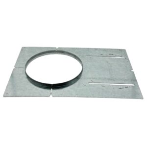 PLATE13-6-L - New Construction Plate made up of galvanized steel with lip