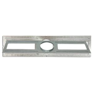 PLATE26-4A-L- New Construction Plate made up of galvanized steel with lip