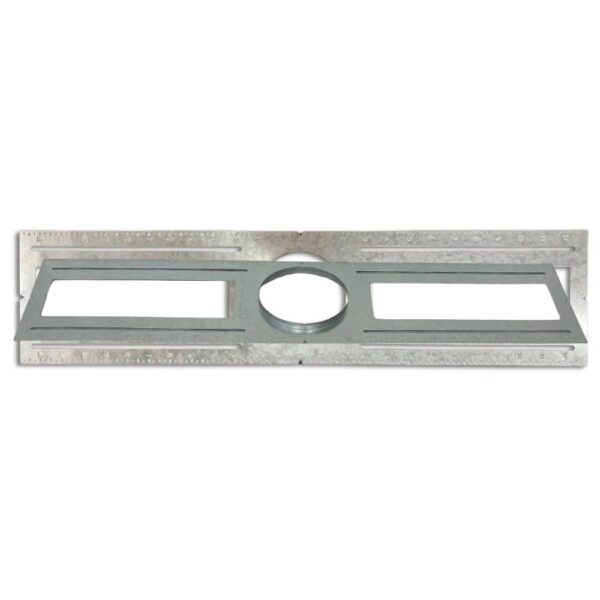 PLATE26-4A-L- New Construction Plate made up of galvanized steel with lip