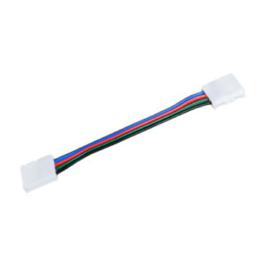 RGB25M-CON (TWO)  Connector on two sides with 15cm wire in b or w SL-RGB25M
