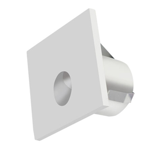 STS1W Square LED Step Light in 1W 12V DC for dry indoor locations